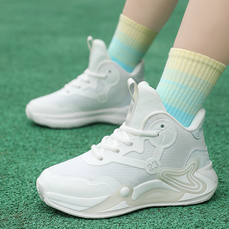 Kids Outdoor Net - Children Basketball Shoes Breathable Mesh Boys