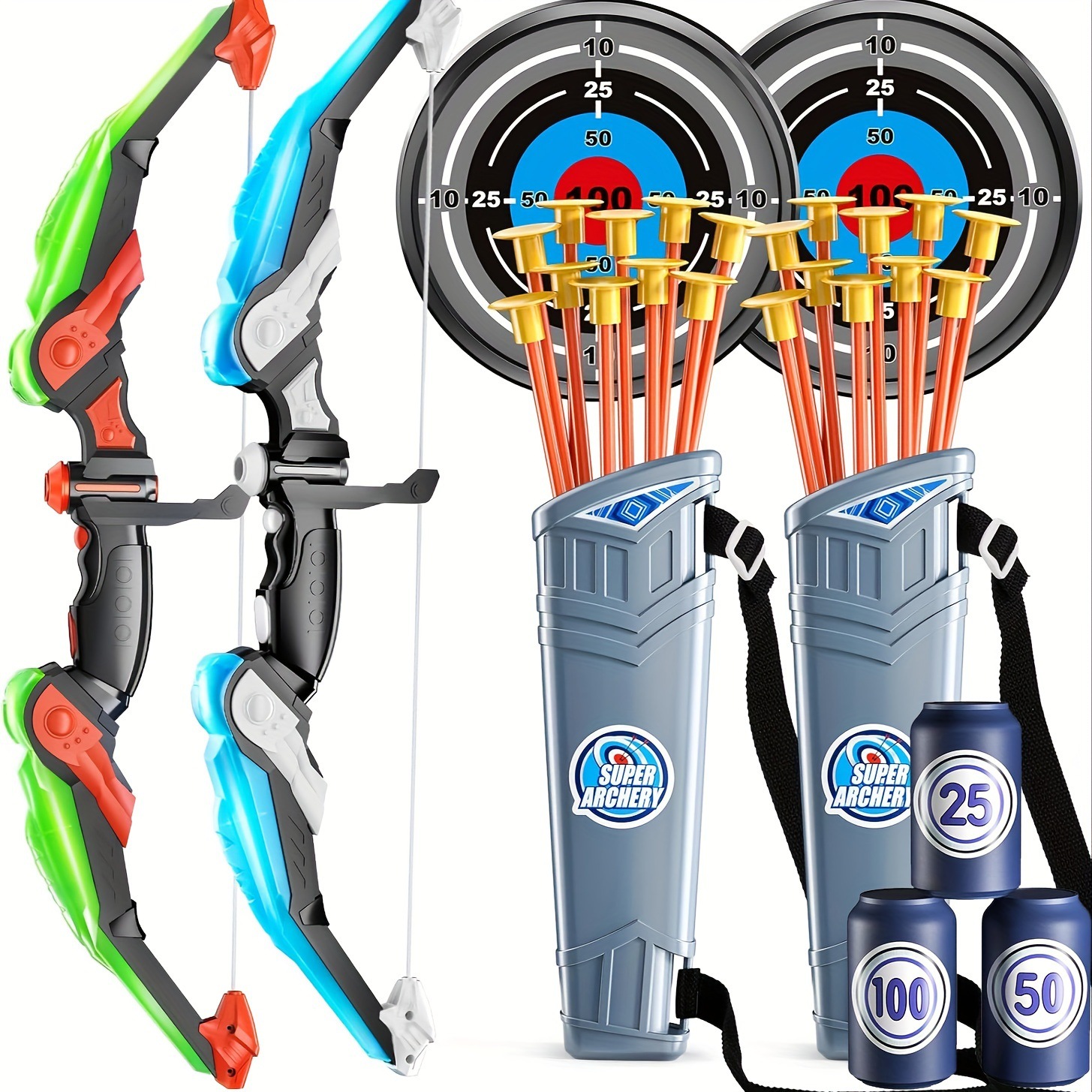 Kids Outdoor Archery Set - Kids Bow and Arrow Set Arrows