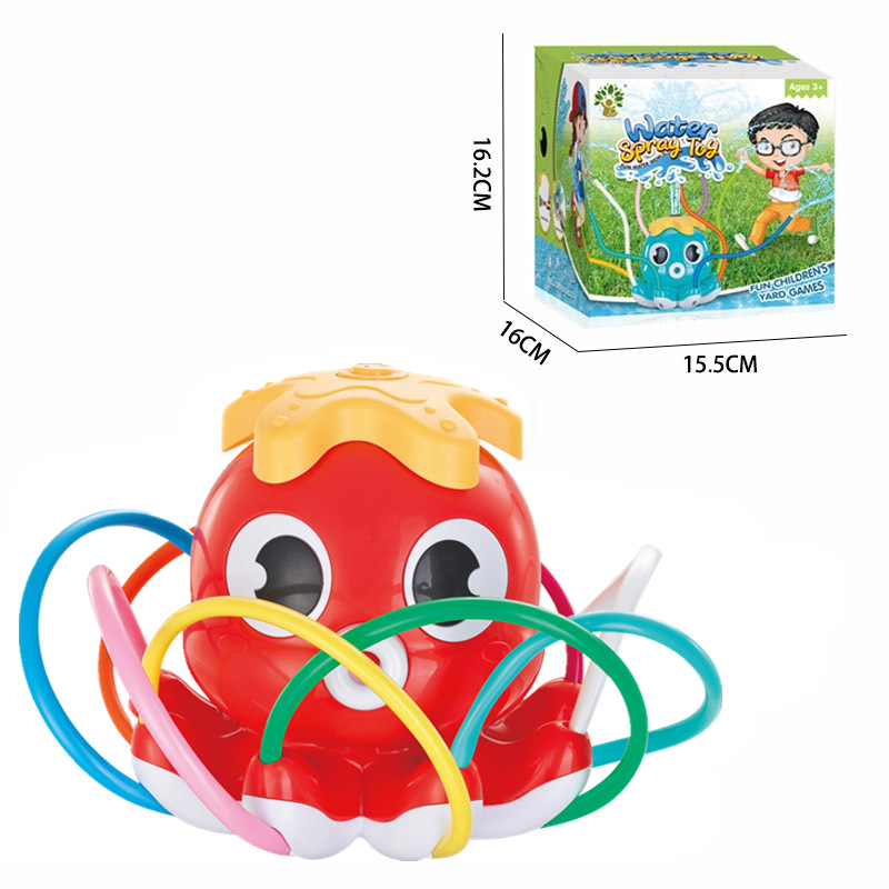 Kids Outdoor Yard Tools - Sprinkler Water Spray Toy Octopus Outdoor