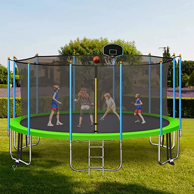 #For 14FT Round Springless Tra - مراجعة Kids Outdoor Net وسعره