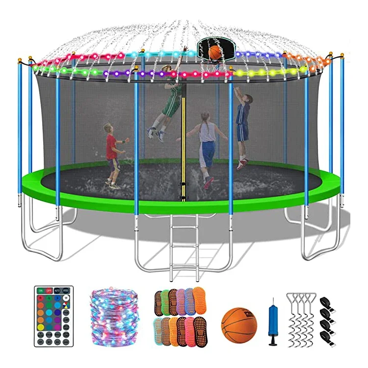 #For 14FT Round Springless Tra - مراجعة Kids Outdoor Net وسعره