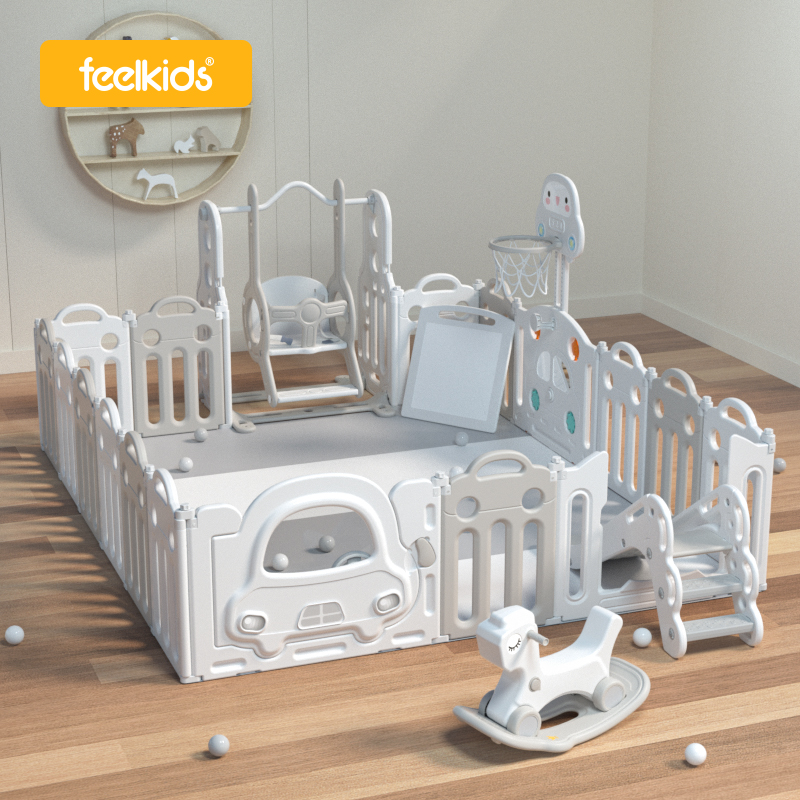 Feiqitoy Plastic Playard Porta - مراجعة Kids Outdoor Yard وسعره
