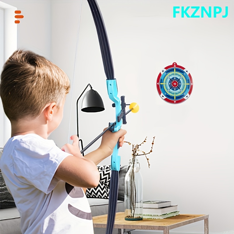Archery Target Bucket Set Bow  - مراجعة Kids Outdoor Archery Set وسعره