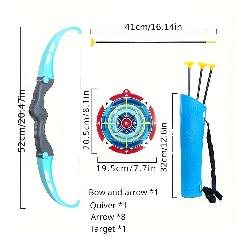 Archery Target Bucket Set Bow  - مراجعة Kids Outdoor Archery Set وسعره