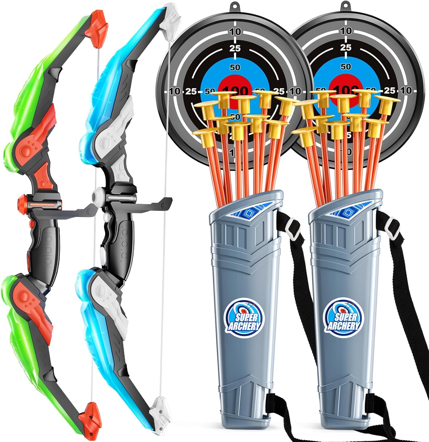 Bow and Arrow Set for Kids -Ar - مراجعة Kids Outdoor Archery Set وسعره