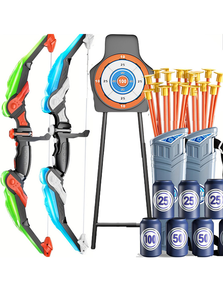 Kids LED Archery Toy Set, Hand - مراجعة Kids Outdoor Archery Set وسعره