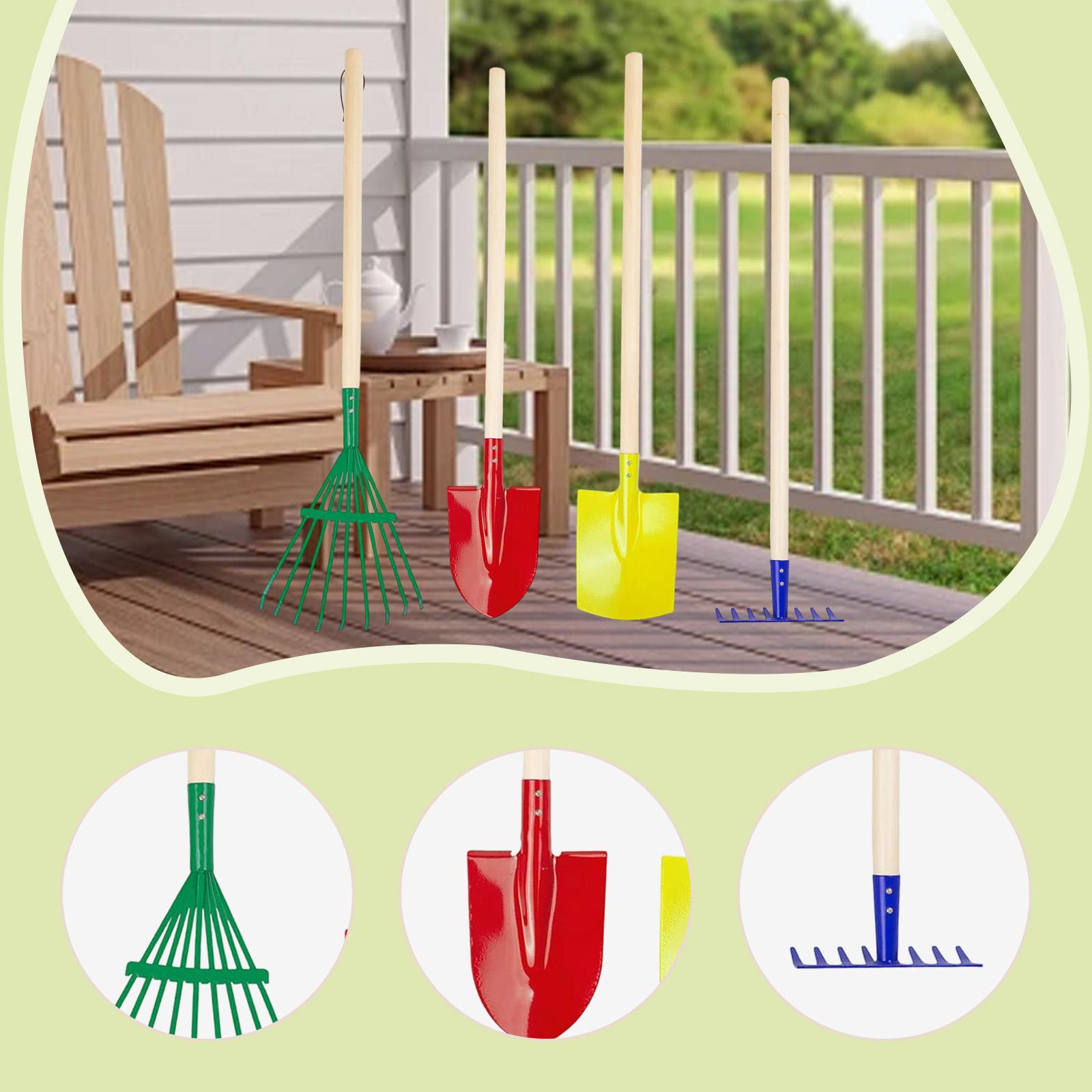 Outdoor Garden Tools Set for C - مراجعة Kids Outdoor Yard Tools وسعره