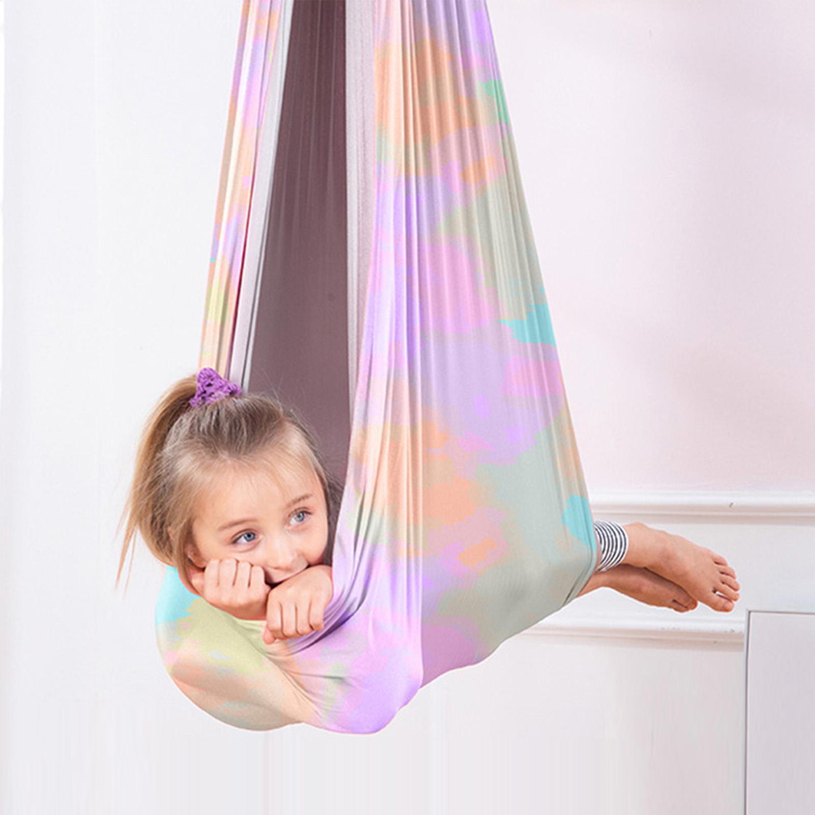Kids Swing Strong Load-Bearing - مراجعة Kids Outdoor Hammock Swing وسعره
