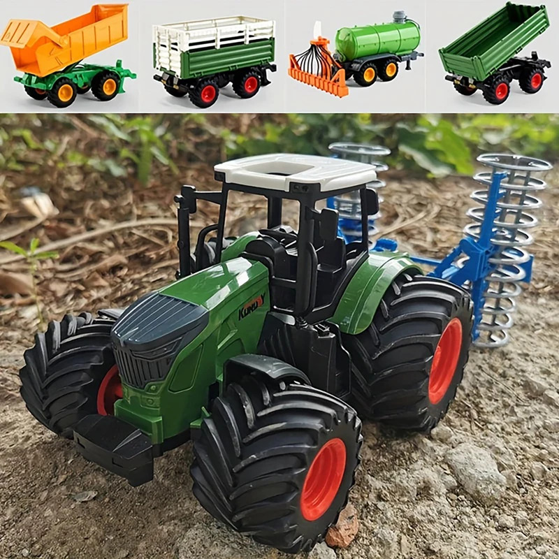 1:24 Inertial Farm Tractor wit - مراجعة Kids Outdoor Exercise Equipment وسعره