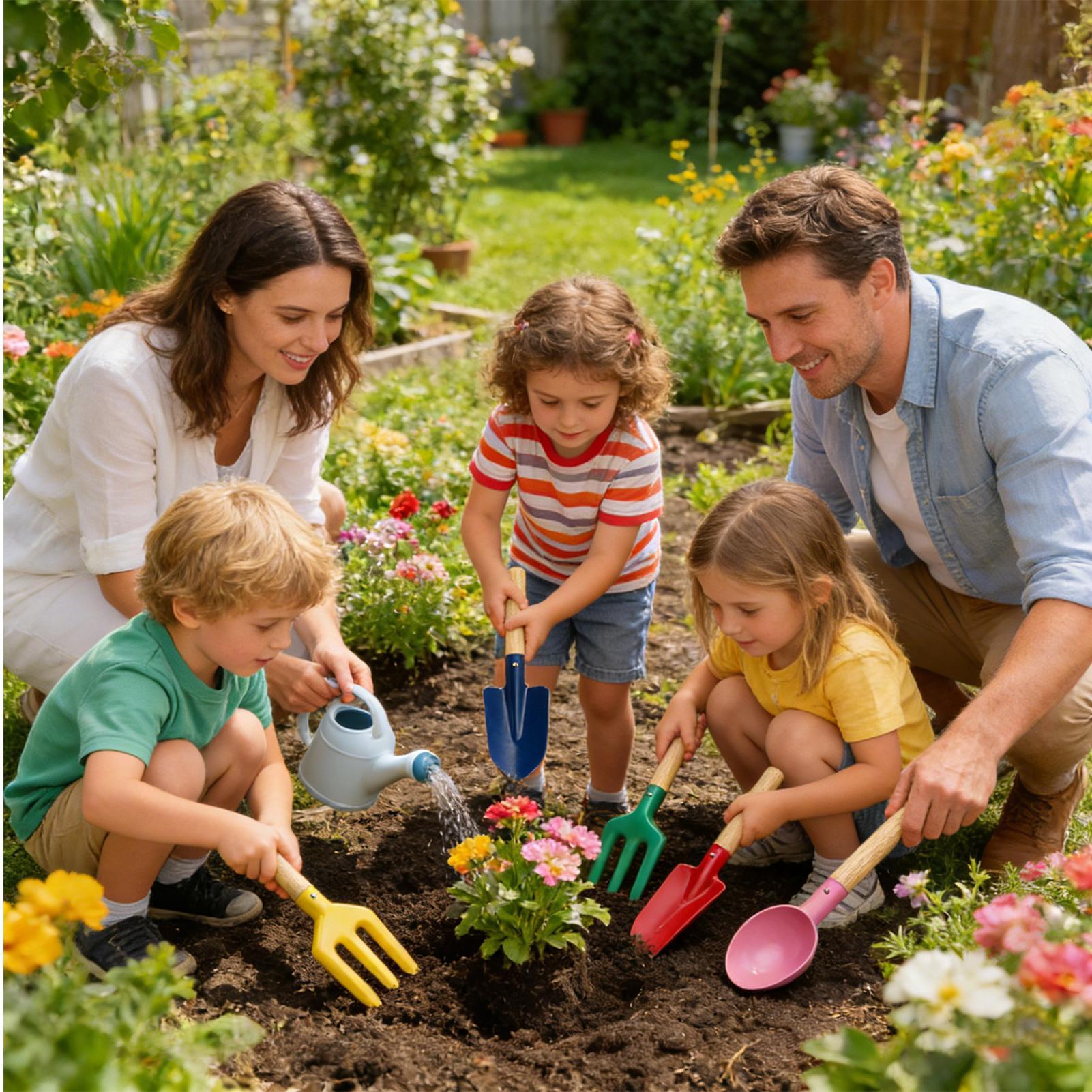 Gardening Tools Portable Educa - مراجعة Kids Outdoor Yard Tools وسعره