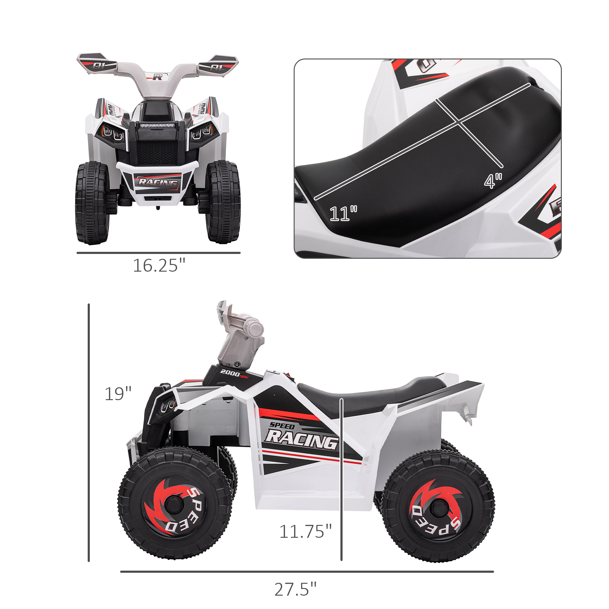 Car 6V with Kids Durable Desig - مراجعة Kids Outdoor Yard وسعره