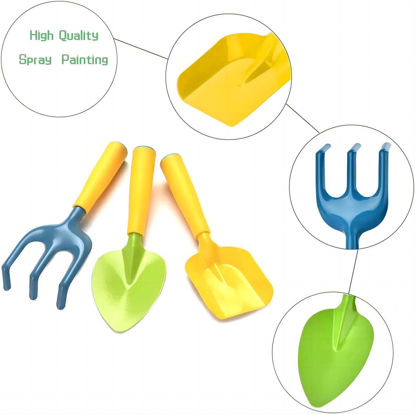 Colorful Garden Tools Toys for - مراجعة Kids Outdoor Yard Tools وسعره