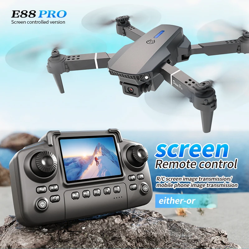 Professional E88 PRO Drone wit - مراجعة Kids Outdoor Exercise Equipment وسعره