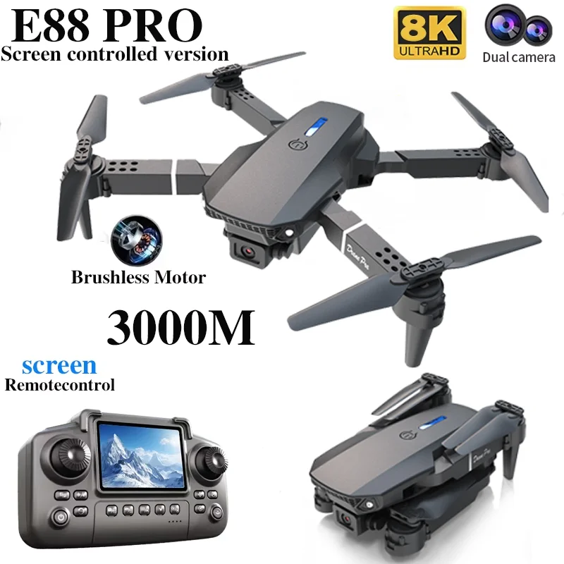 Professional E88 PRO Drone wit - مراجعة Kids Outdoor Exercise Equipment وسعره