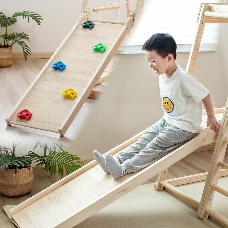 Jungle Gym Kids Outdoor Solid  - مراجعة Kids Outdoor Jungle Gym With Slide وسعره