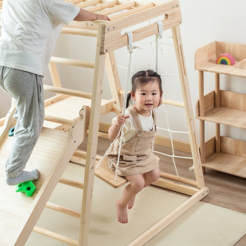 Jungle Gym Kids Outdoor Solid  - مراجعة Kids Outdoor Jungle Gym With Slide وسعره
