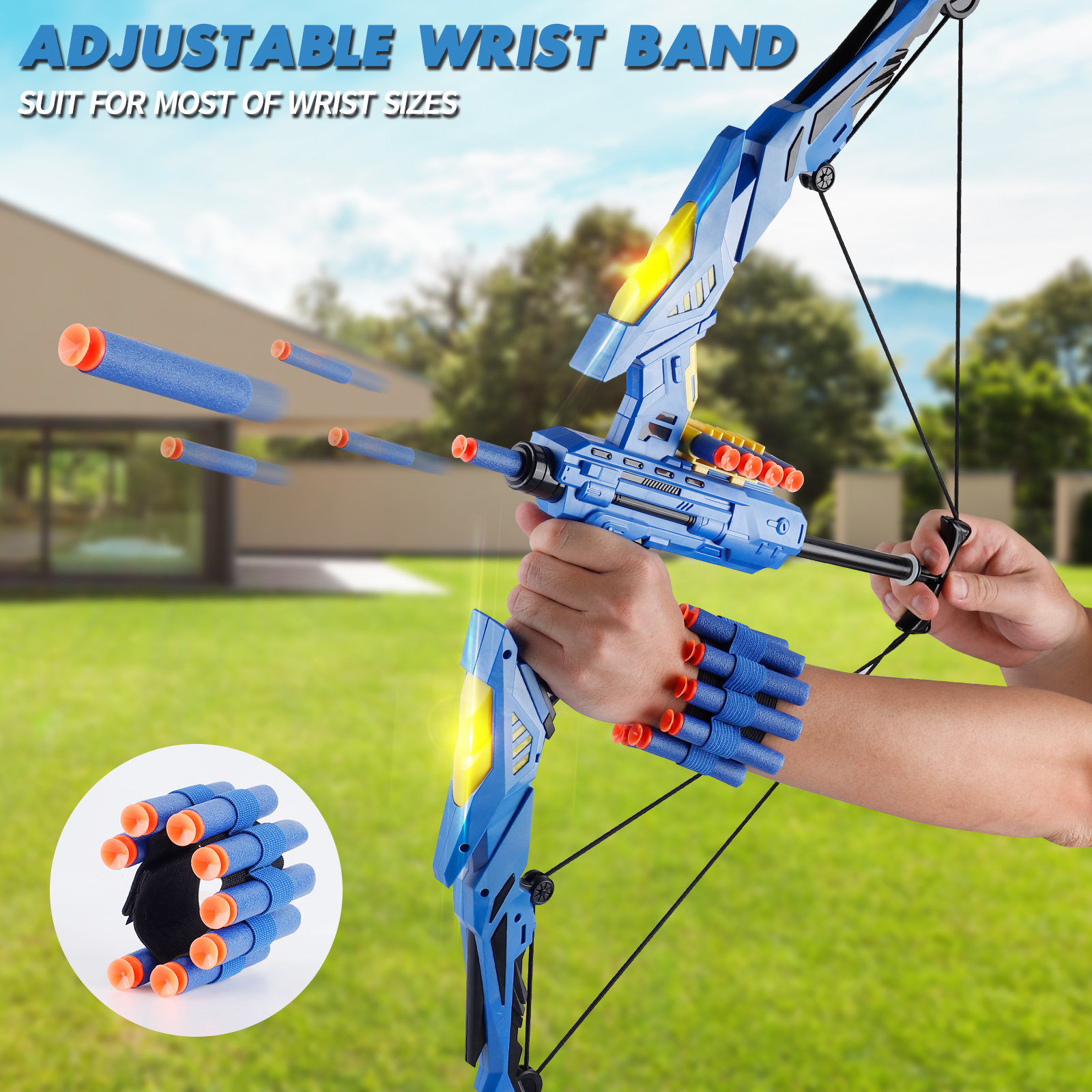 Kids Soft Dart Archery Set wit - مراجعة Kids Outdoor Archery Set وسعره