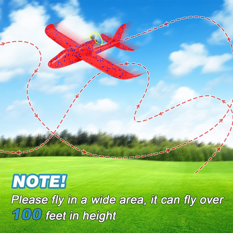 Electric Foam Plane Glider Han - مراجعة Kids Outdoor Exercise Equipment وسعره