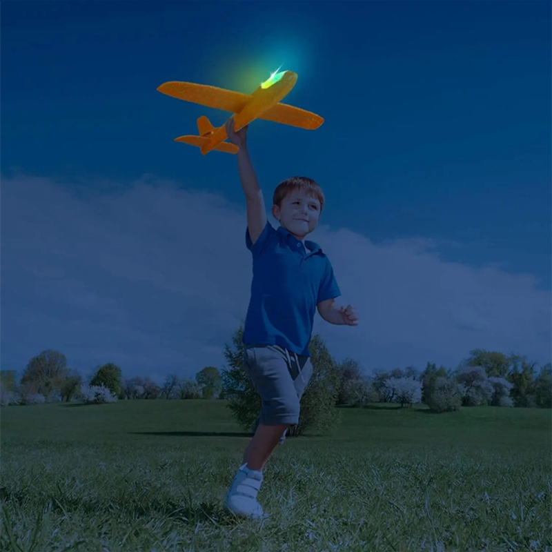 Electric Foam Plane Glider Han - مراجعة Kids Outdoor Exercise Equipment وسعره