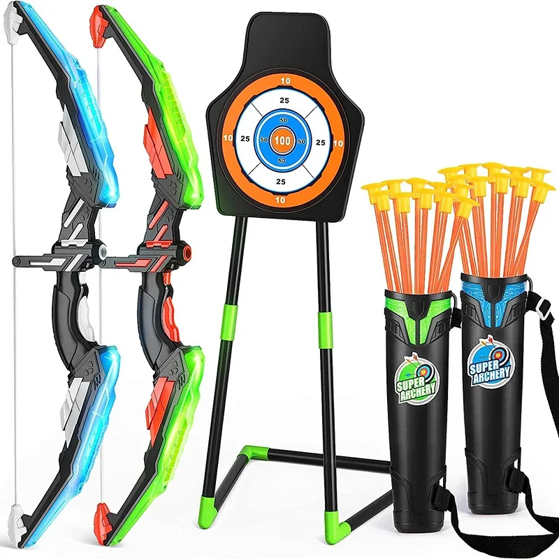 Bow And Arrows For Children Ki - مراجعة Kids Outdoor Archery Set وسعره