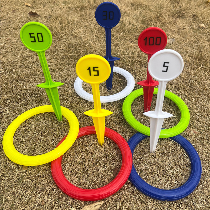 Plastic Ring Toss Game for Kid - مراجعة Kids Outdoor Yard وسعره