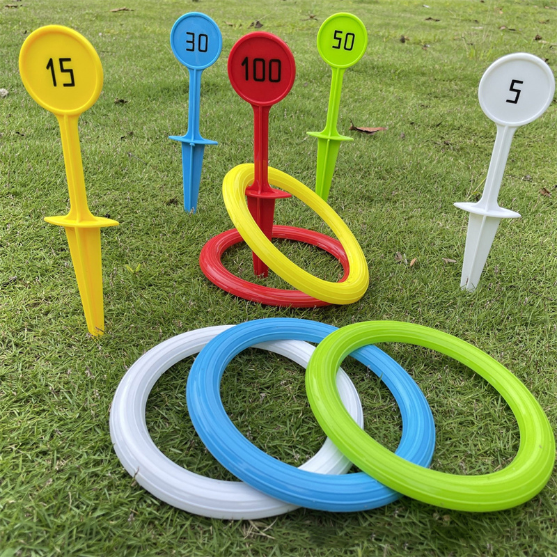 Plastic Ring Toss Game for Kid - مراجعة Kids Outdoor Yard وسعره