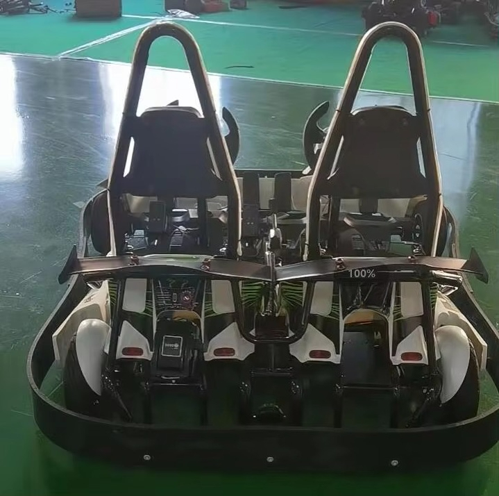 Dual-Seated Electc Racing Kart - مراجعة Kids Outdoor Karting وسعره