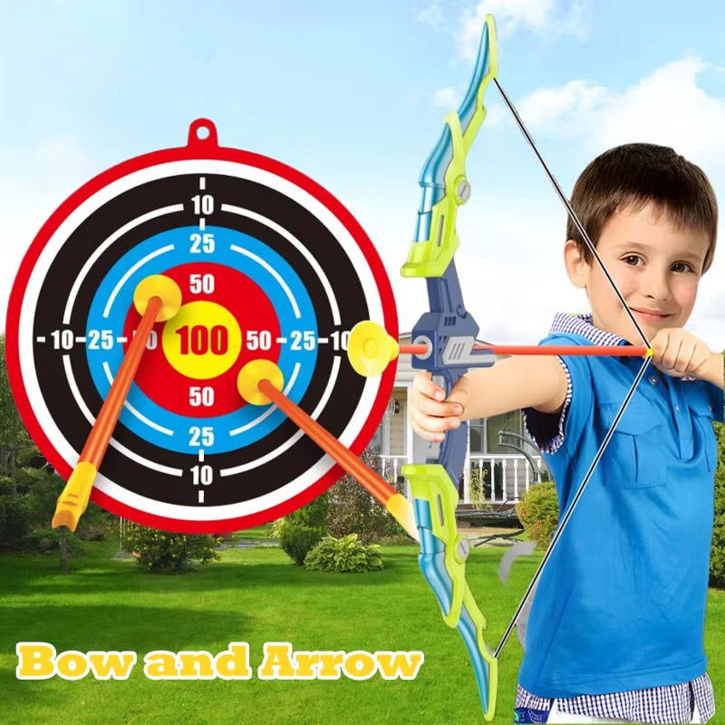 Kid Archery Set Bow and Arrow  - مراجعة Kids Outdoor Archery Set وسعره