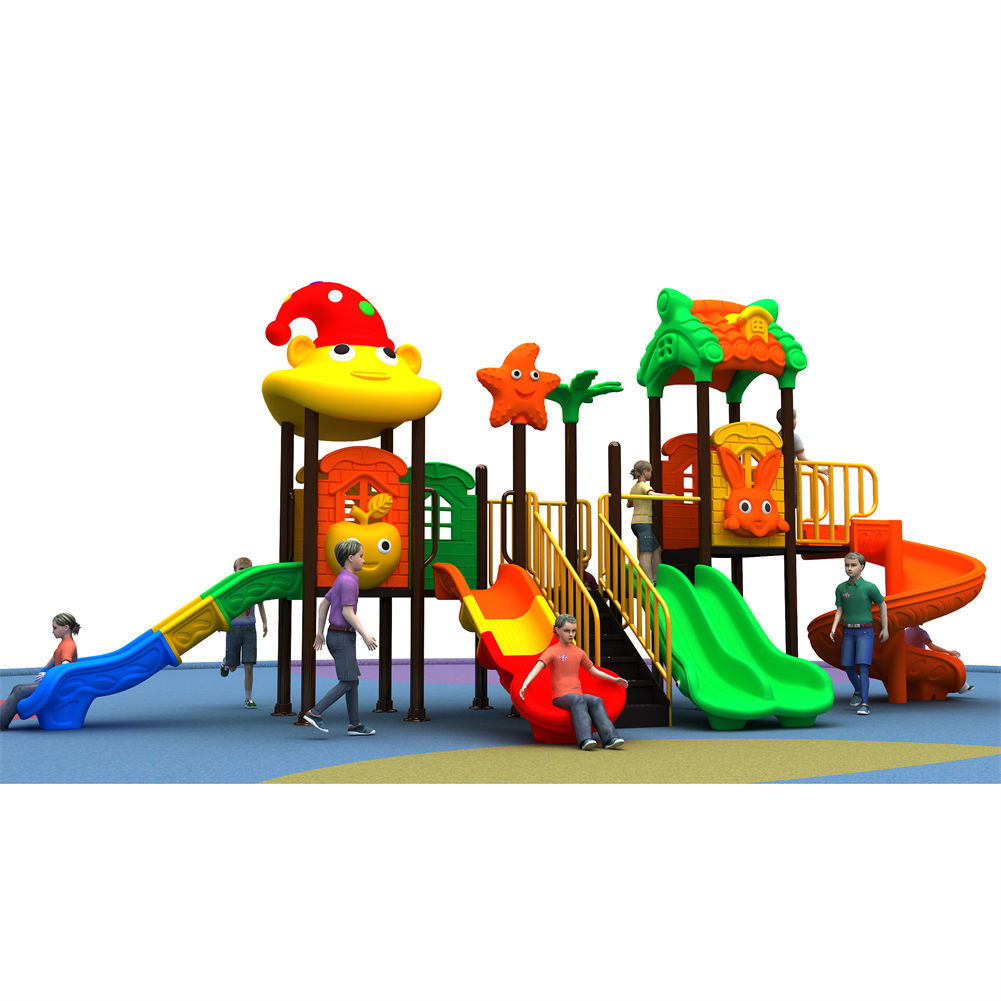 China Manufacturer Cheap Play  - مراجعة Kids Outdoor Jungle Gym With Slide وسعره