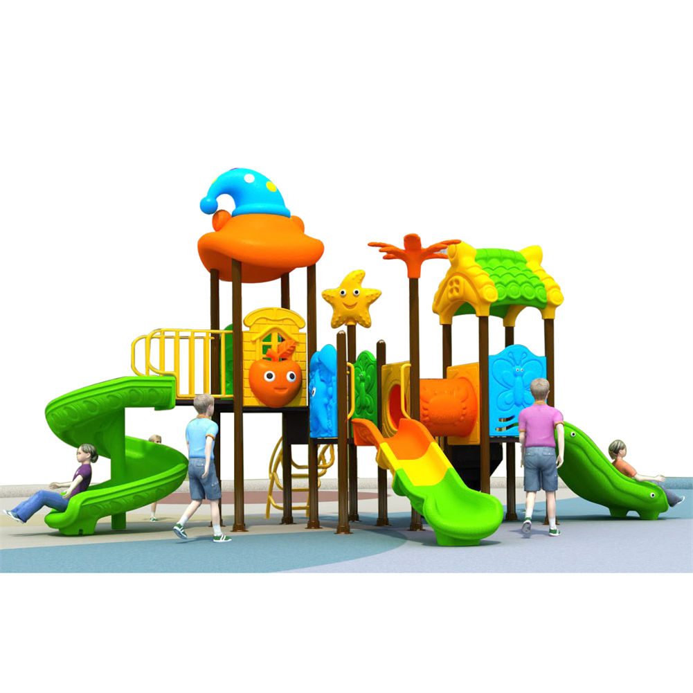China Manufacturer Cheap Play  - مراجعة Kids Outdoor Jungle Gym With Slide وسعره
