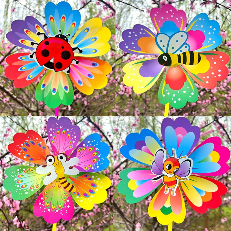 1Pcs Cartoon Flower Shaped Ins - مراجعة Kids Outdoor Yard وسعره