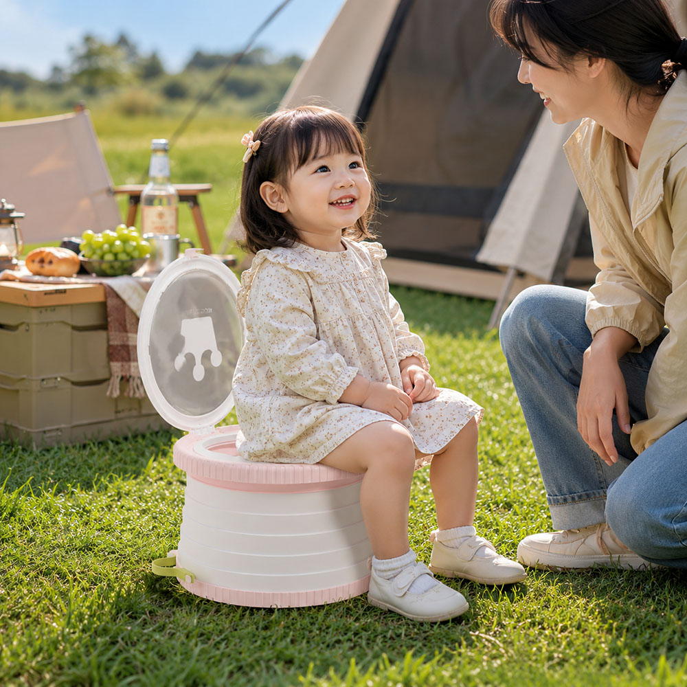 Portable Folding Travel Potty  - مراجعة Kids Outdoor Urinal وسعره