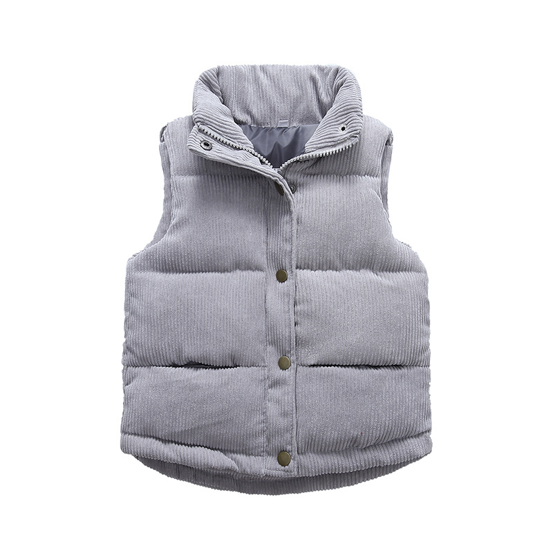 Kids Boys Girls Corduroy Vests - مراجعة Kids Outdoor Clothing وسعره