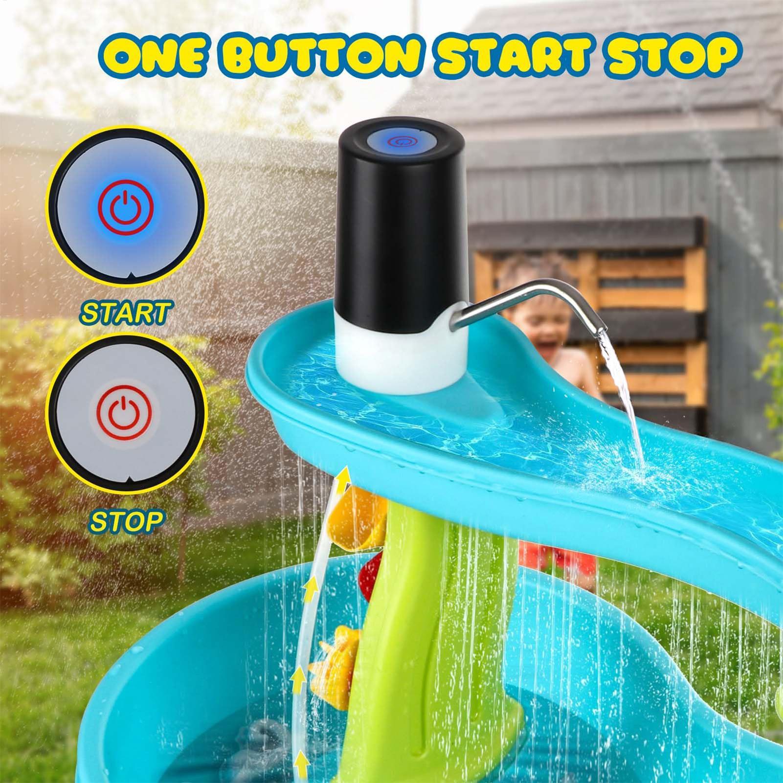 Small Cordless Rechargeable Wa - مراجعة Kids Outdoor Water Play Table وسعره