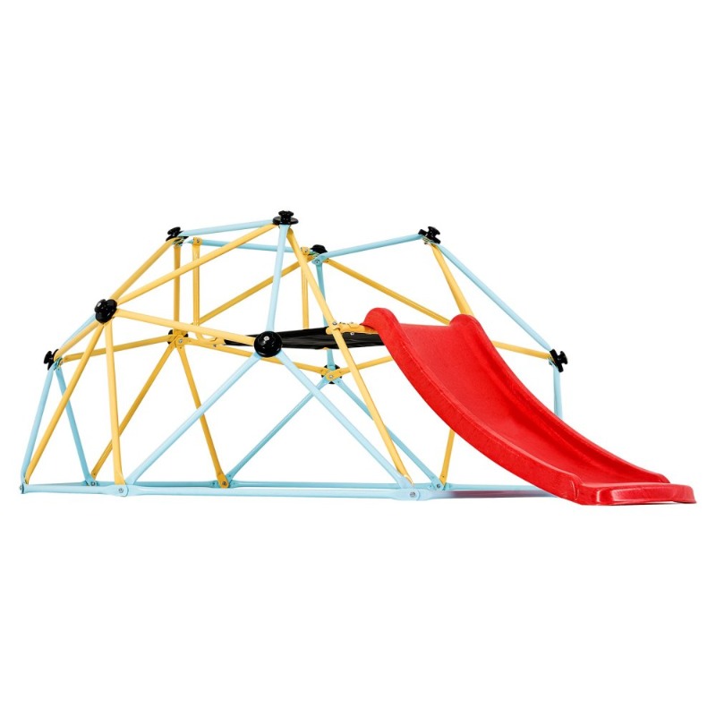 Climbing Dome, for Kids 3 to 9 - مراجعة Kids Outdoor Jungle Gym With Slide وسعره