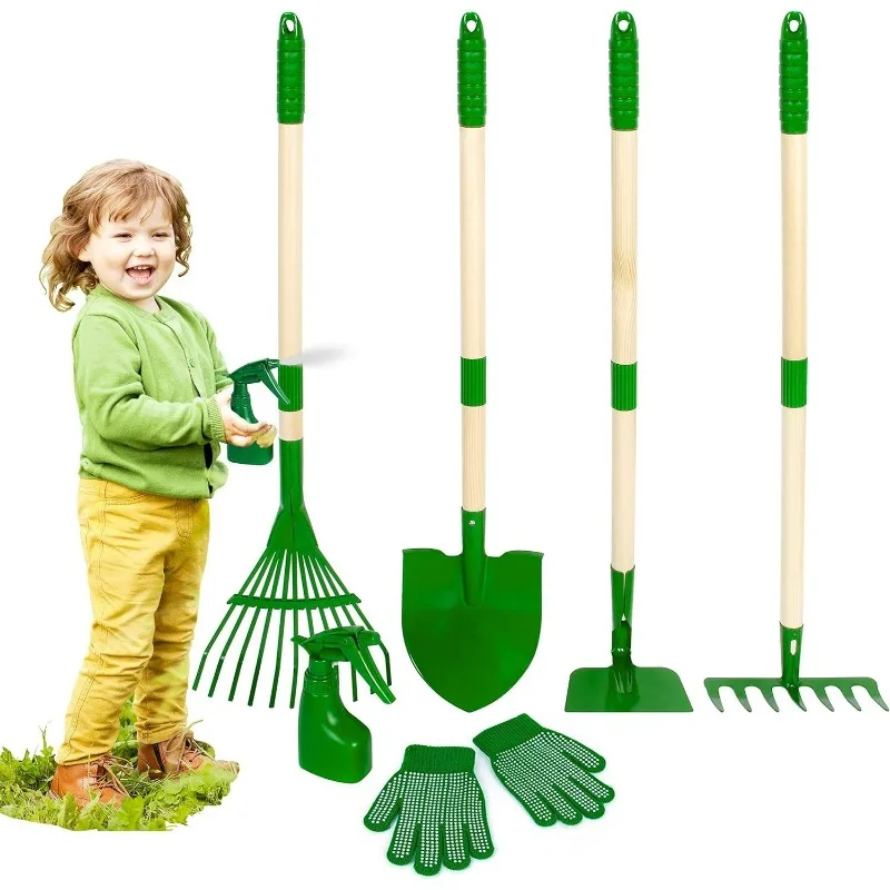 7Pcs Kids Gardening Tools Set  - مراجعة Kids Outdoor Yard Tools وسعره
