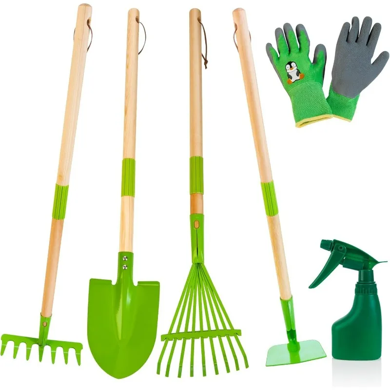 7Pcs Kids Gardening Tools Set  - مراجعة Kids Outdoor Yard Tools وسعره