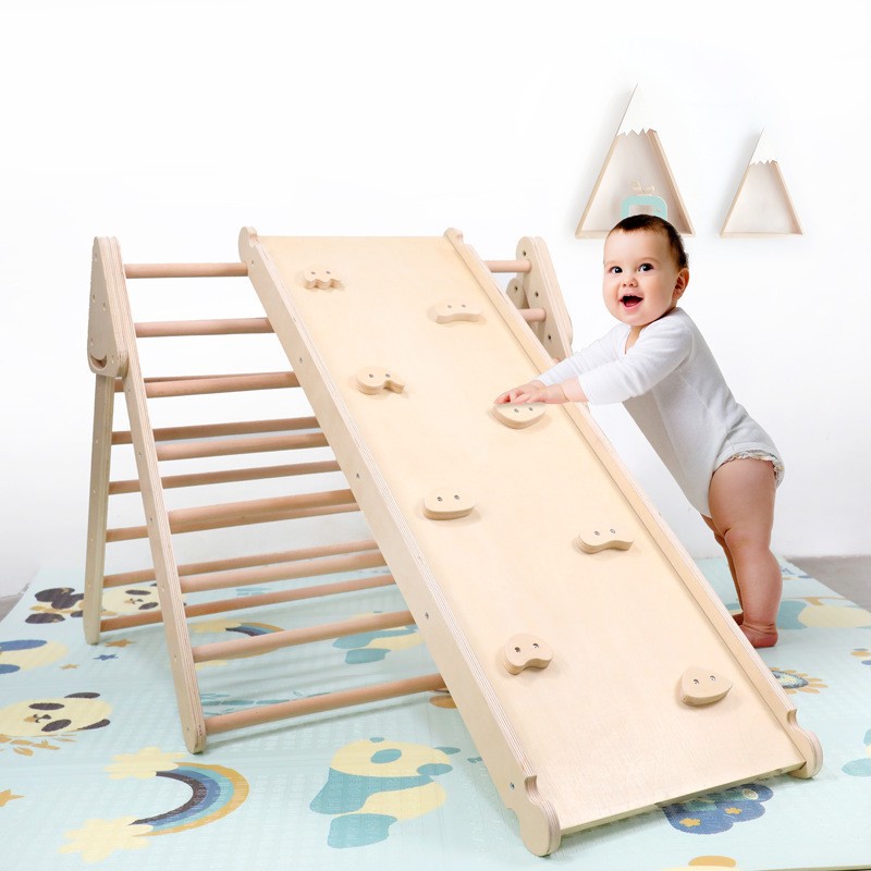 Jungle Gym Kids Outdoor Wooden - مراجعة Kids Outdoor Jungle Gym With Slide وسعره