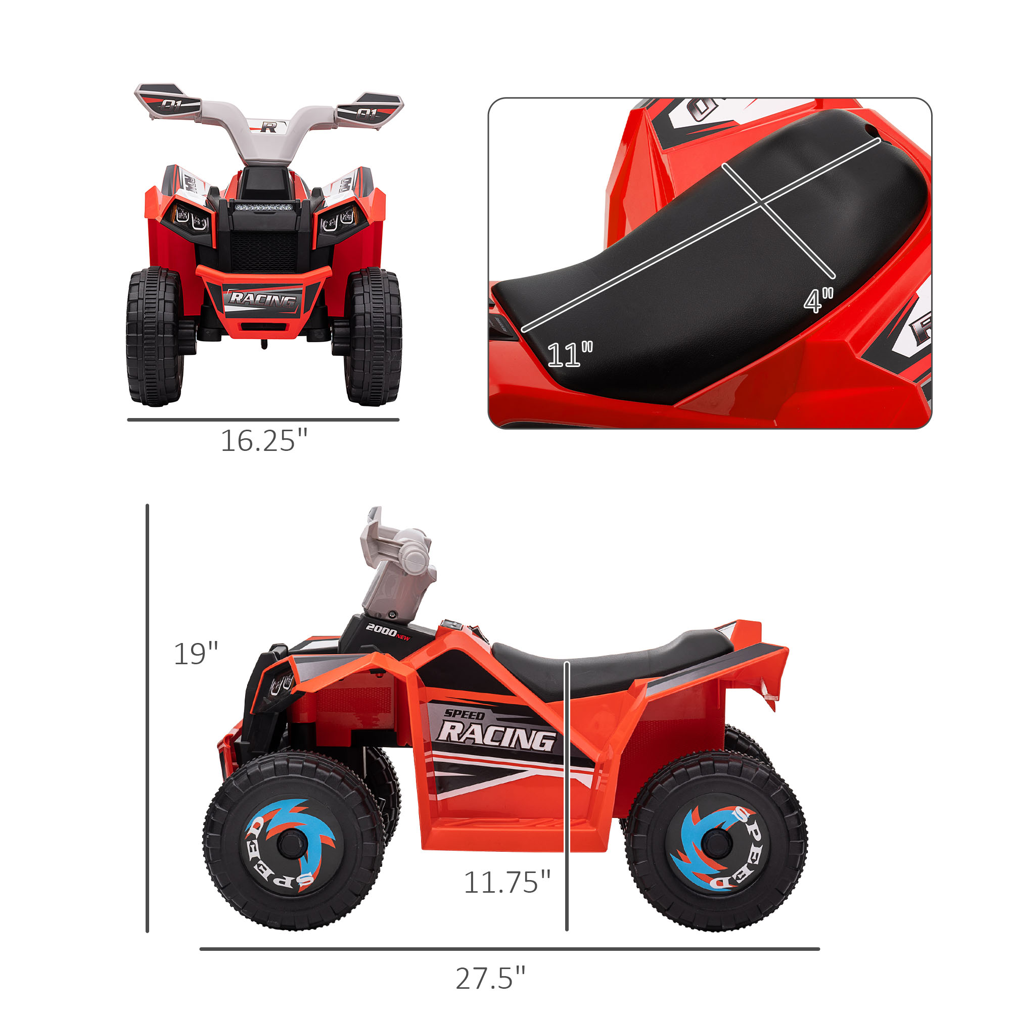 Car 6V with Kids Durable Desig - مراجعة Kids Outdoor Yard وسعره