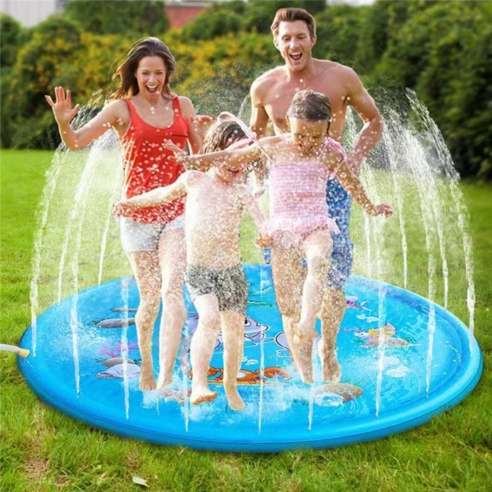 Children Play Splash Pad,Outdo - مراجعة Sprinkler Splash Pad وسعره