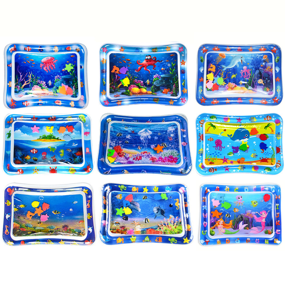 1pc Inflatable PVC Playing Mat - مراجعة Kids Outdoor Water Play Table وسعره