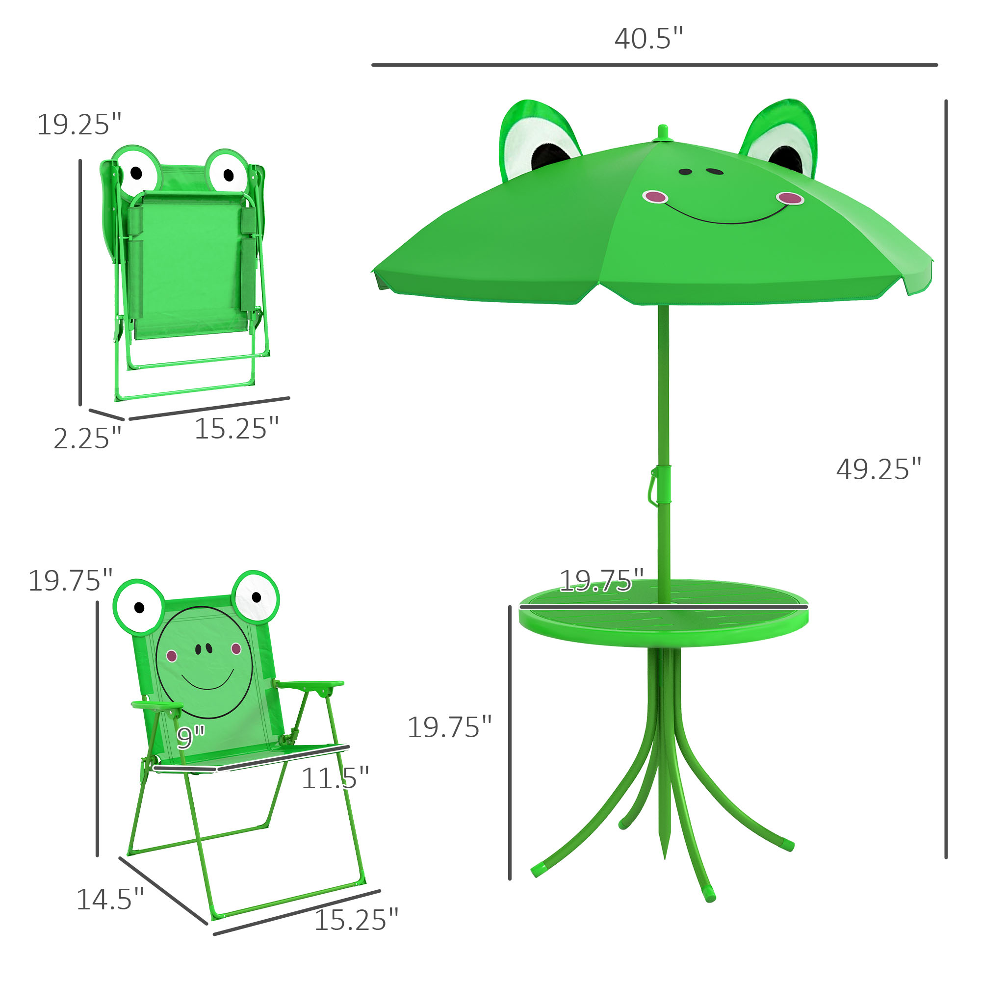 Kids Table and Chair Set, Outd - مراجعة Kids Outdoor Chair And Table وسعره