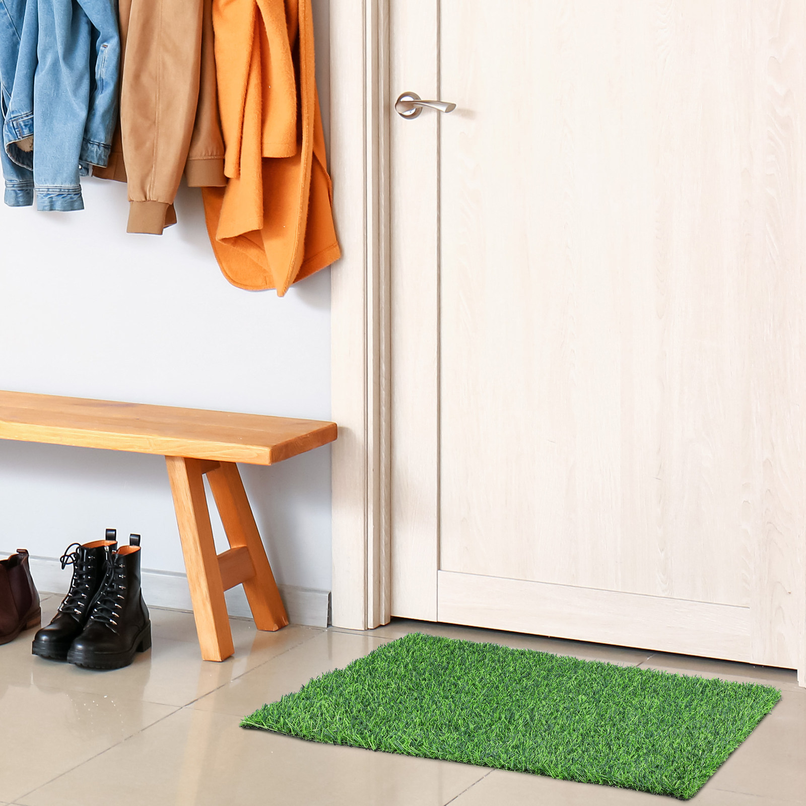 Artificial Grass Door Mat Outd - مراجعة Kids Outdoor Urinal وسعره