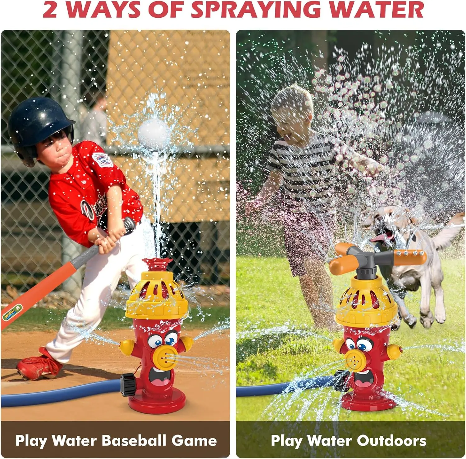 Hydrant Sprinkle Water Spray T - مراجعة Kids Outdoor Yard Tools وسعره