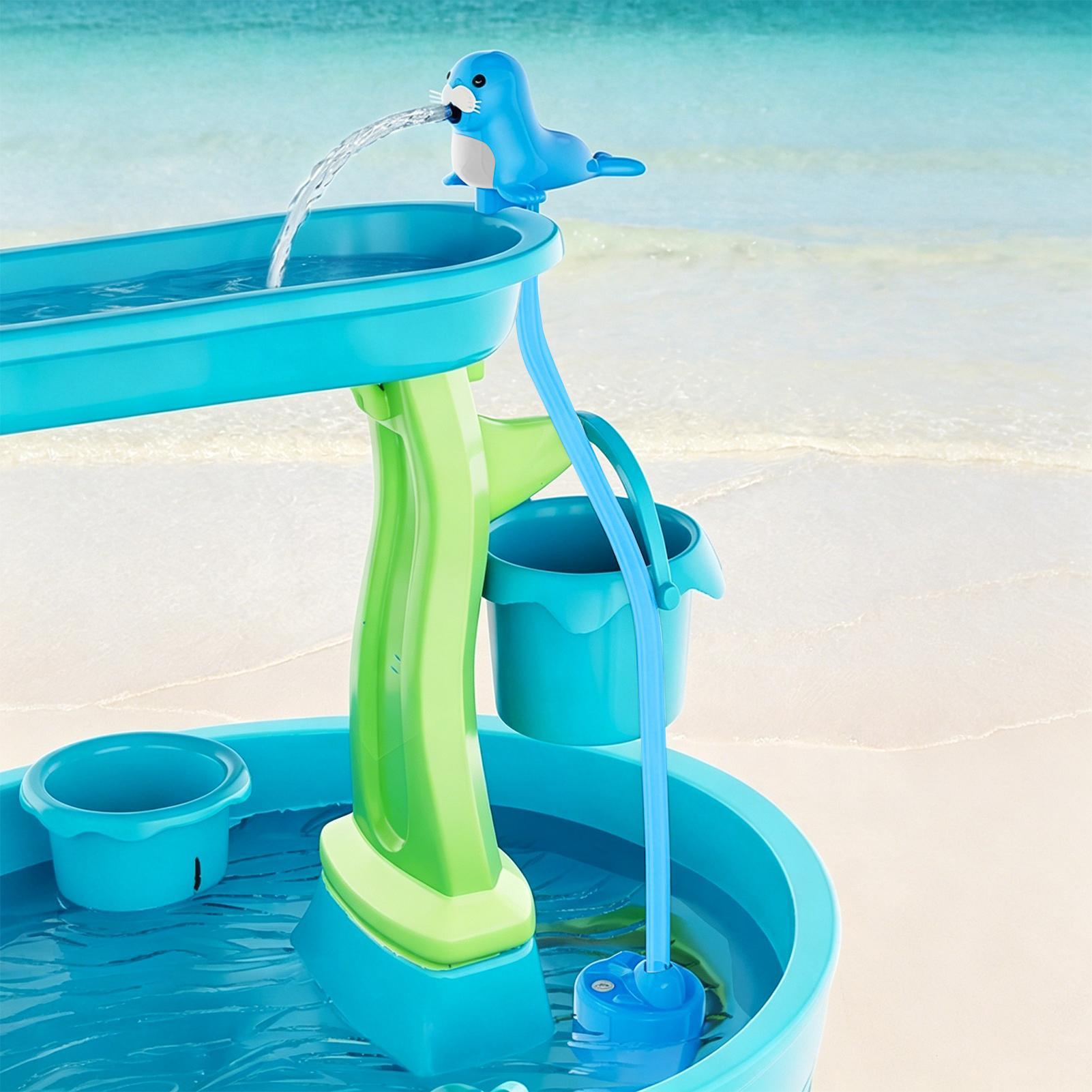 Rechargeable Water Table Spray - مراجعة Kids Outdoor Water Play Table وسعره