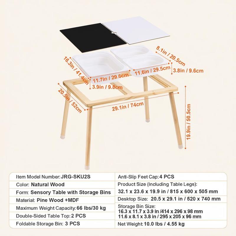 Sensory Table for Toddlers, Ki - مراجعة Kids Outdoor Water Play Table وسعره