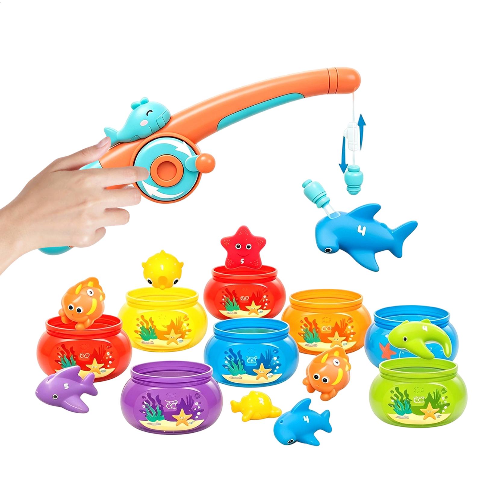 Kids Fishing Game Color Learni - مراجعة Kids Outdoor Water Play Table وسعره