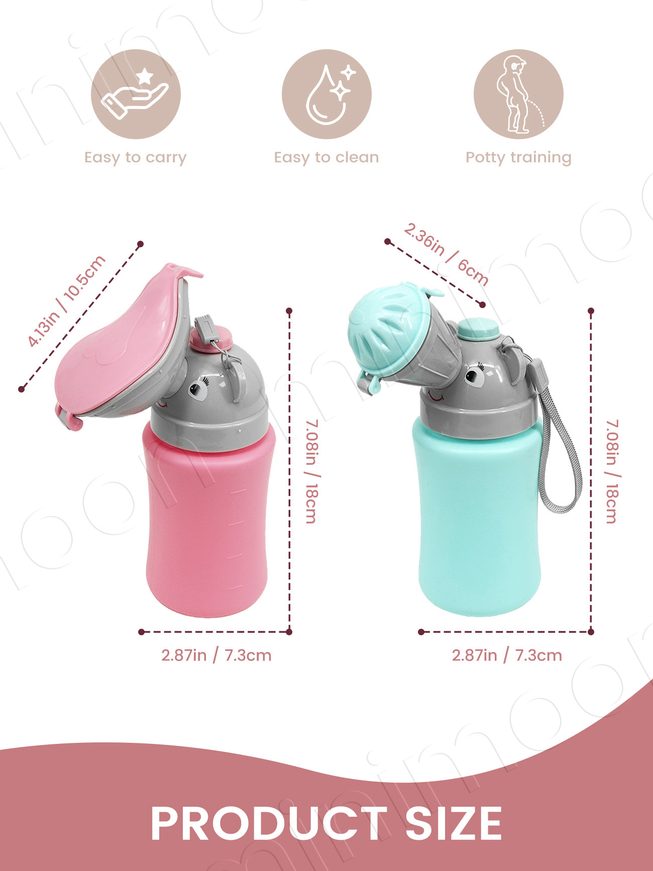 Portable Kids Travel Pee Bottl - مراجعة Kids Outdoor Urinal وسعره