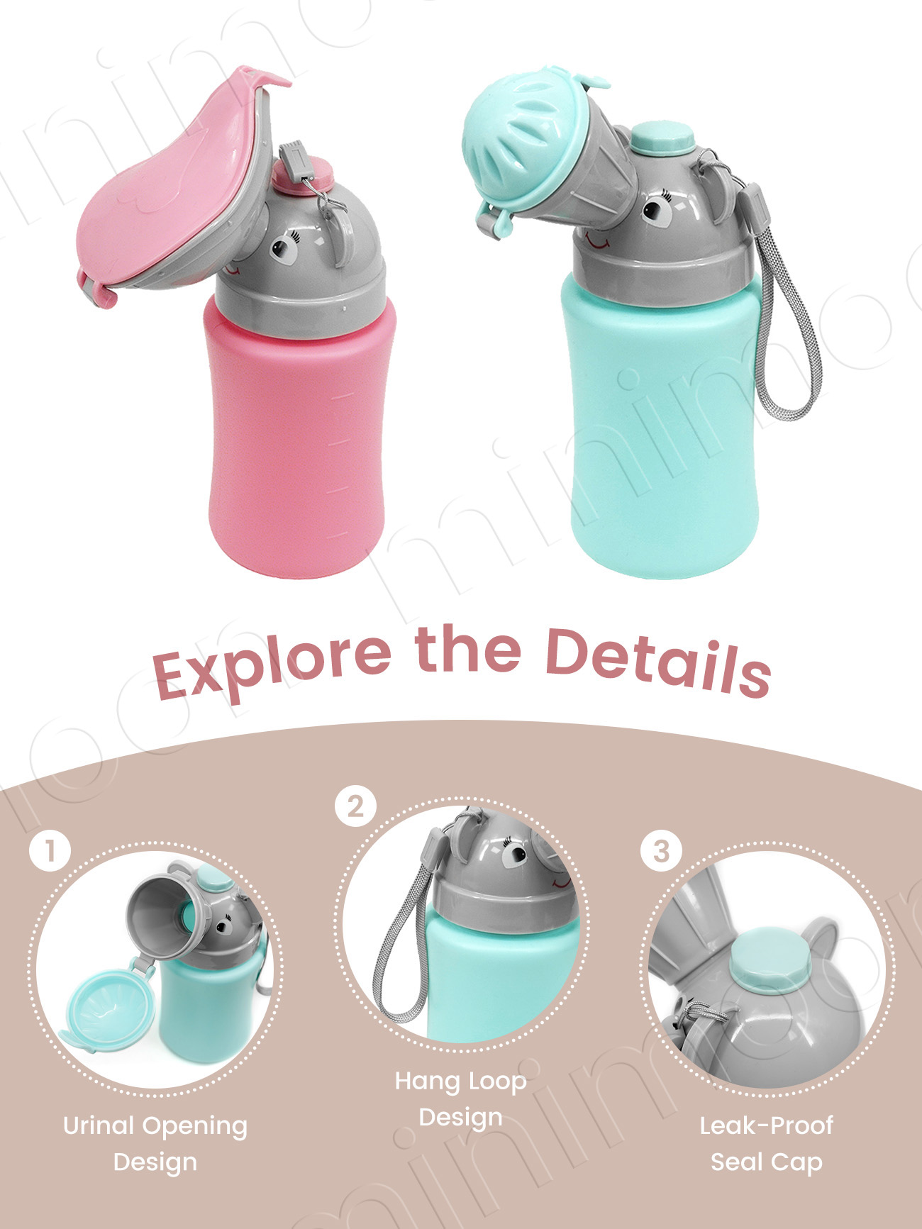 Portable Kids Travel Pee Bottl - مراجعة Kids Outdoor Urinal وسعره