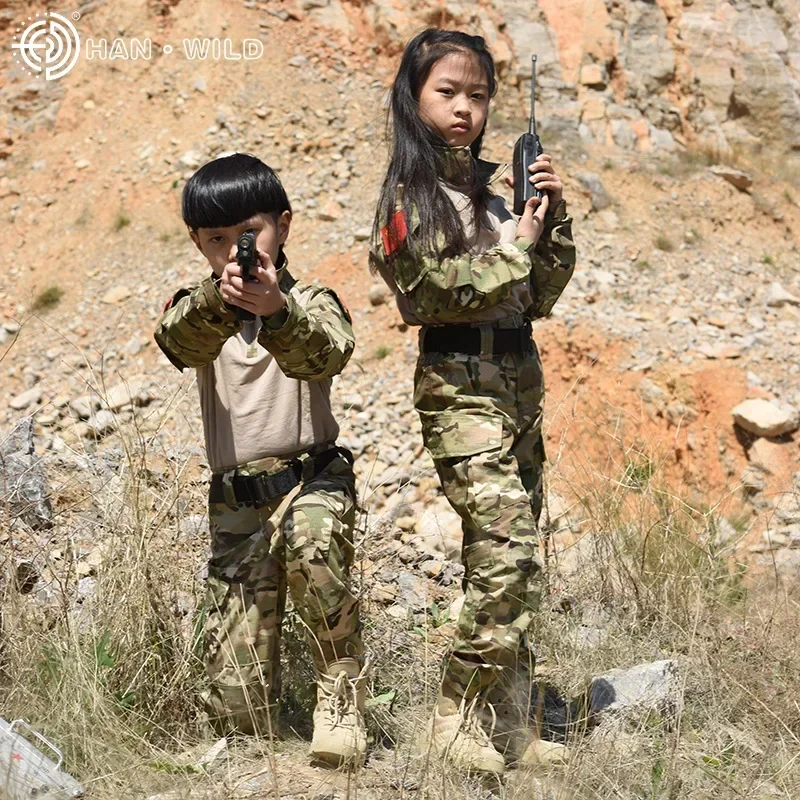 Kids Tactical Uniform Hunting  - مراجعة Kids Outdoor Clothing وسعره